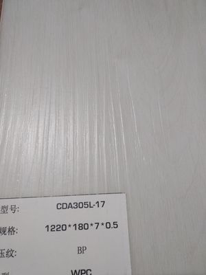 ISO-CER bestätigte WPC-Vinyl, das 0.1mm - 0.7mm Abnutzungs-Schicht für Innen ausbreitet